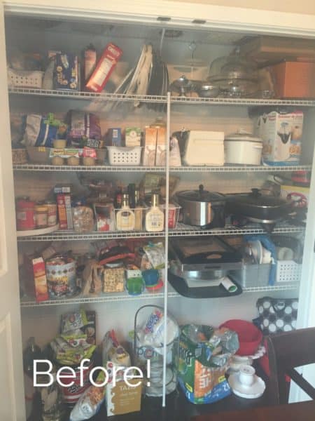 How to organize a pantry using space optimization and de-clutttering techniques!